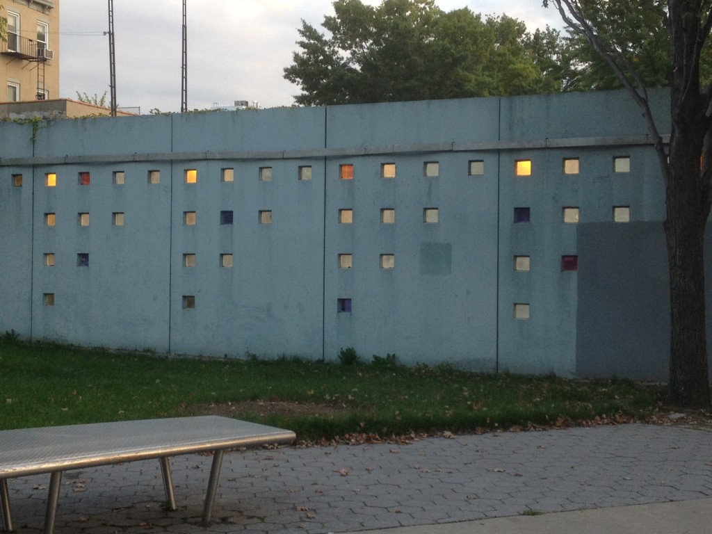 The Wall of Fortune and its spooky colors