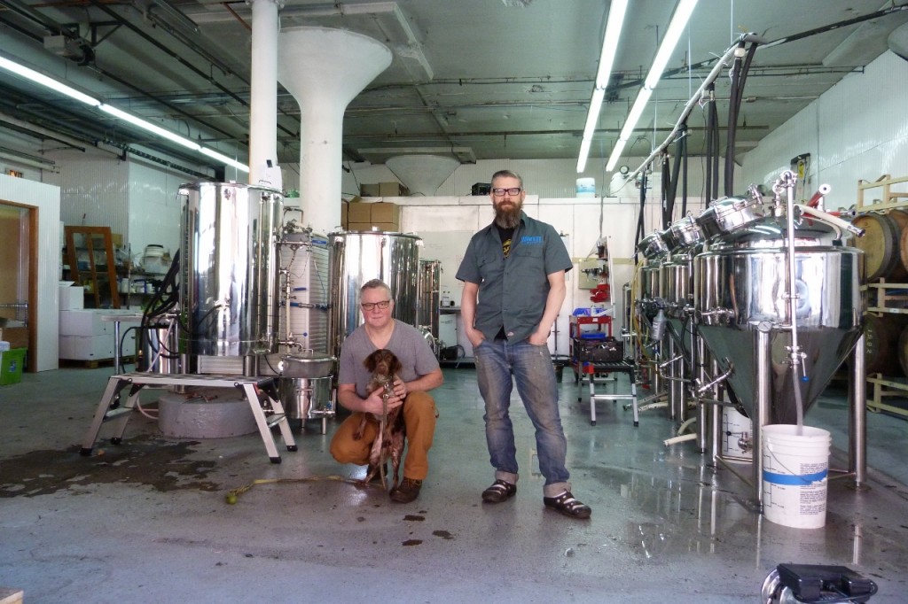 Anthony Accardi and Rob Kohl of Transmitter Brewery