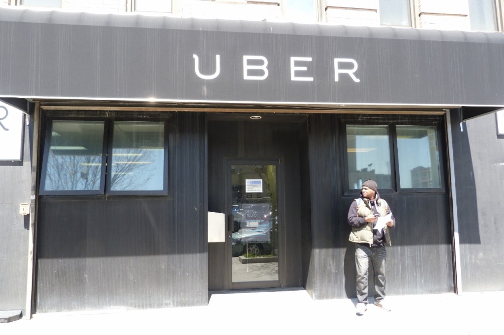UBER'S NYC headquarters on Jackson Ave.