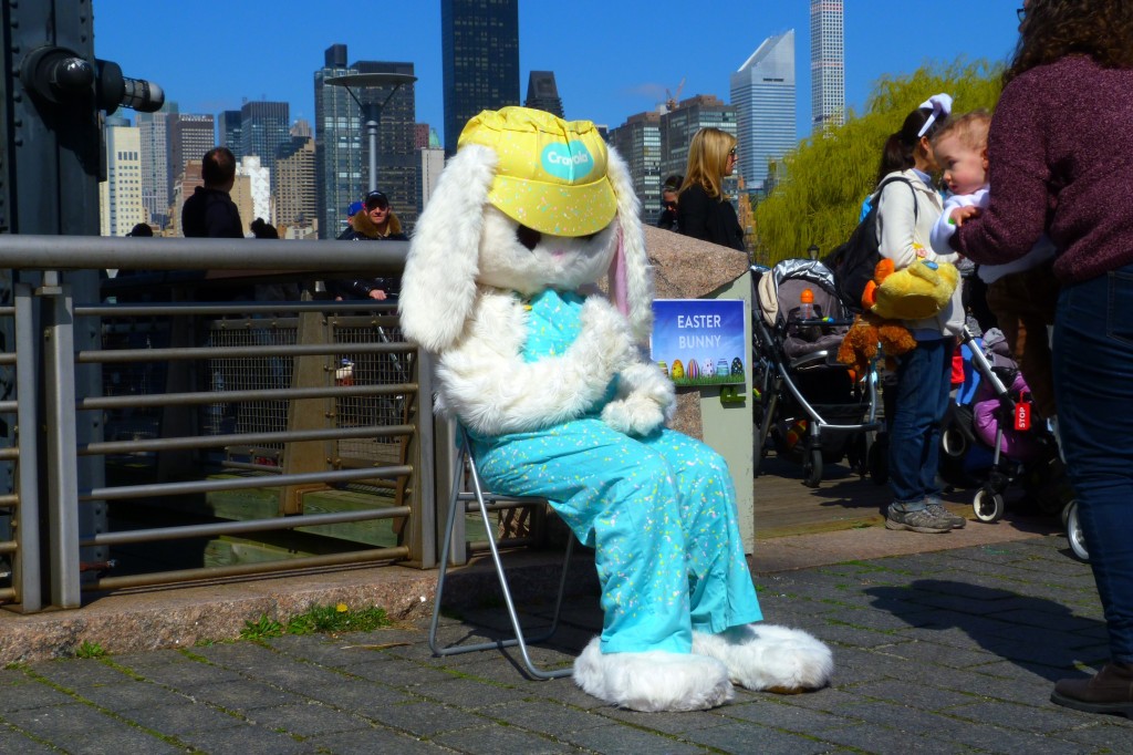 The Lonely Easter Bunny of Gantry Pier